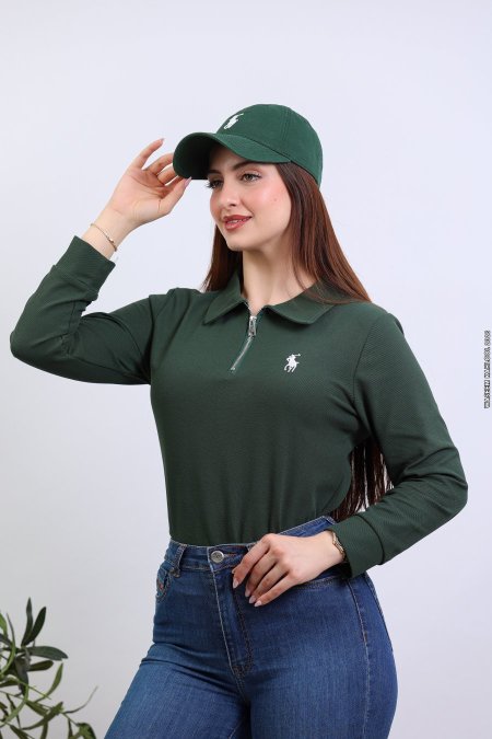 بلوز polo + طاقية 🦋