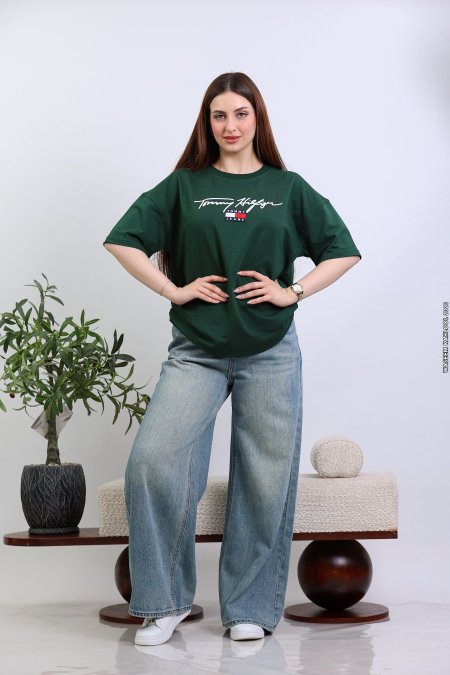 بلوز Tommy 🫰 أوڤر سايز