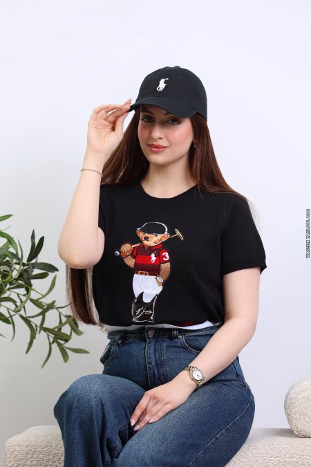 بلوز polo 👌♥️ الدب غير شامل الطاقية