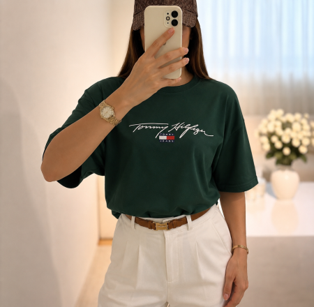 بلوز Tommy 🫰 أوڤر سايز