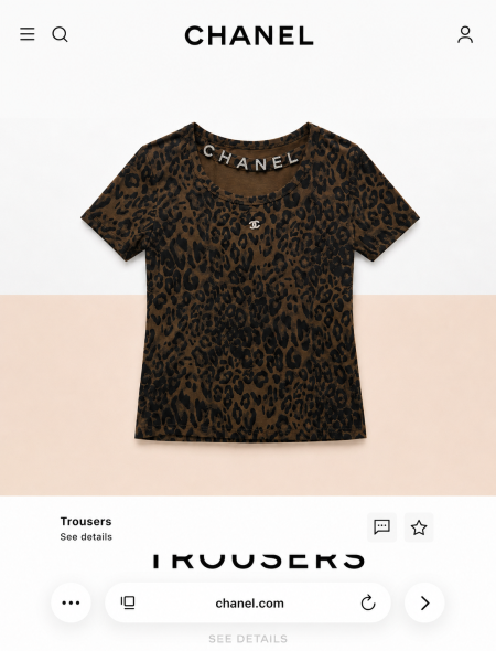 بلوز CHANEL 🐅