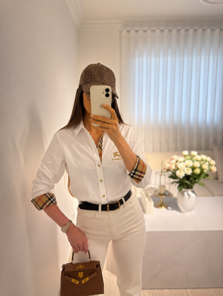 قميص Burberry / اوڤر سايز