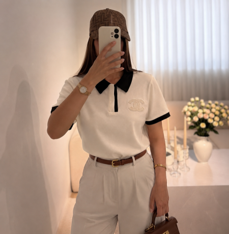 بلوز CHANEL بقبة