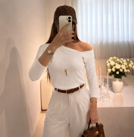 بلوز Ysl ♥️ ماستر كواليتي