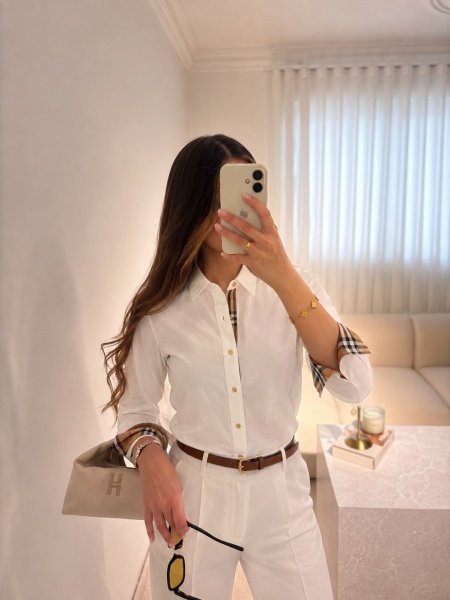 قميص Burberry / اوڤر سايز