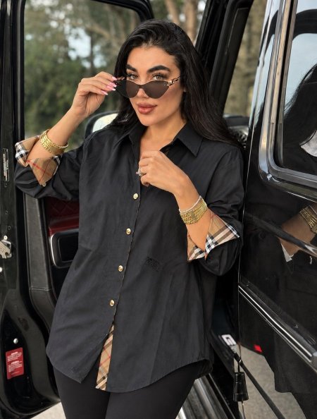 قميص ♥️ Burberry / اوڤر سايز