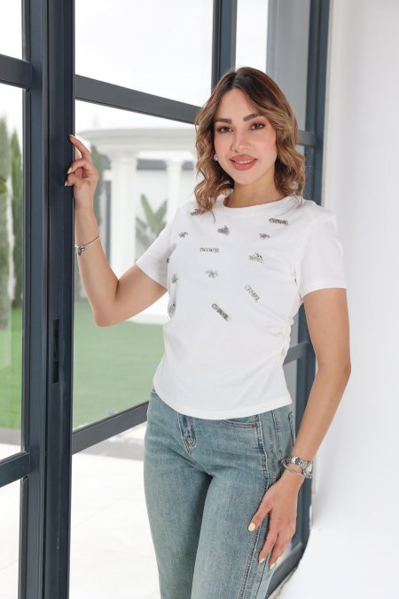 بلوز CHANEL ستراس
