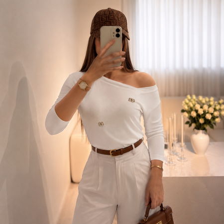 بلوز D&G ♥️ ماستر كواليتي
