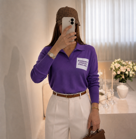 بلوزة Burberry