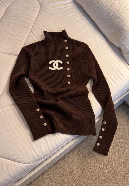 بلوز CHANEL / الصوف الناعم