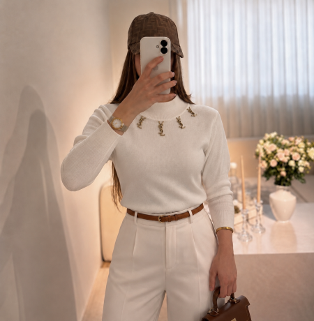 بلوز Ysl / ♥️ نص چولف ماستر كواليتي