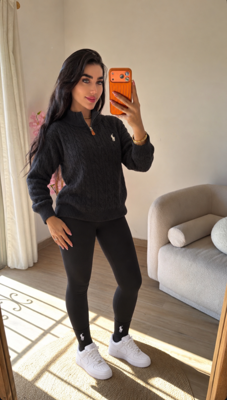 بلوز 🧶 polo + كلسات