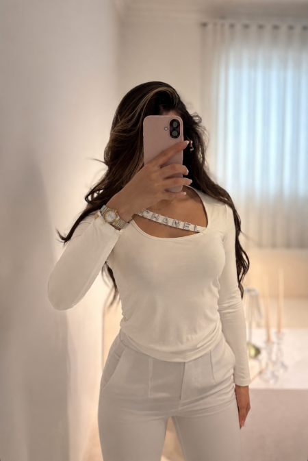 بلوز CHANEL ♥️ الماستر فل كواليتي ..