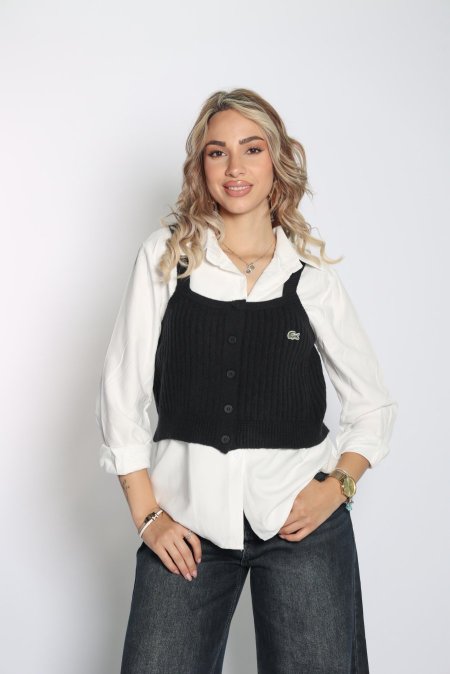 ڤست Lacoste مع القميص ❤️👌